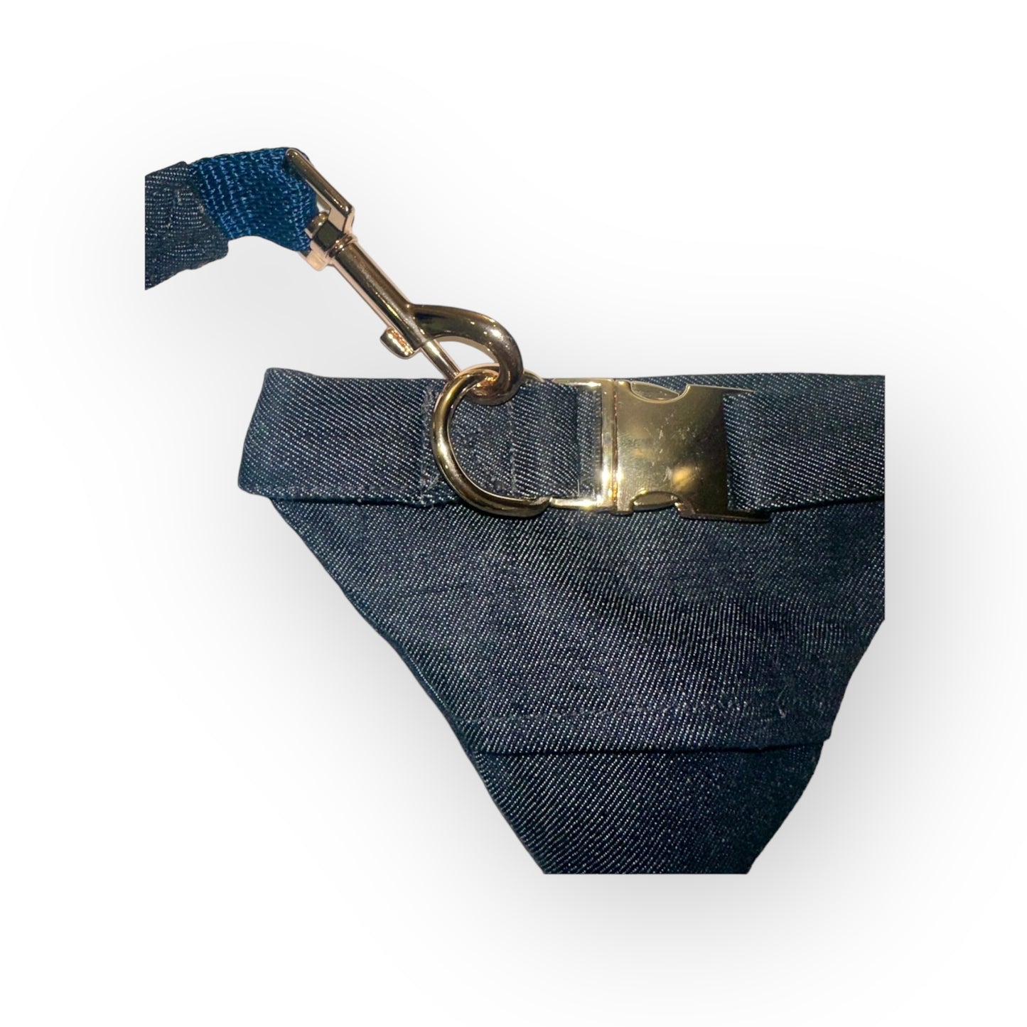 Denim No Tangle Dog Leash