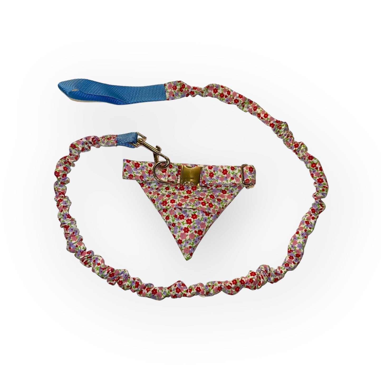 Flower Print No Tangle Dog Leash