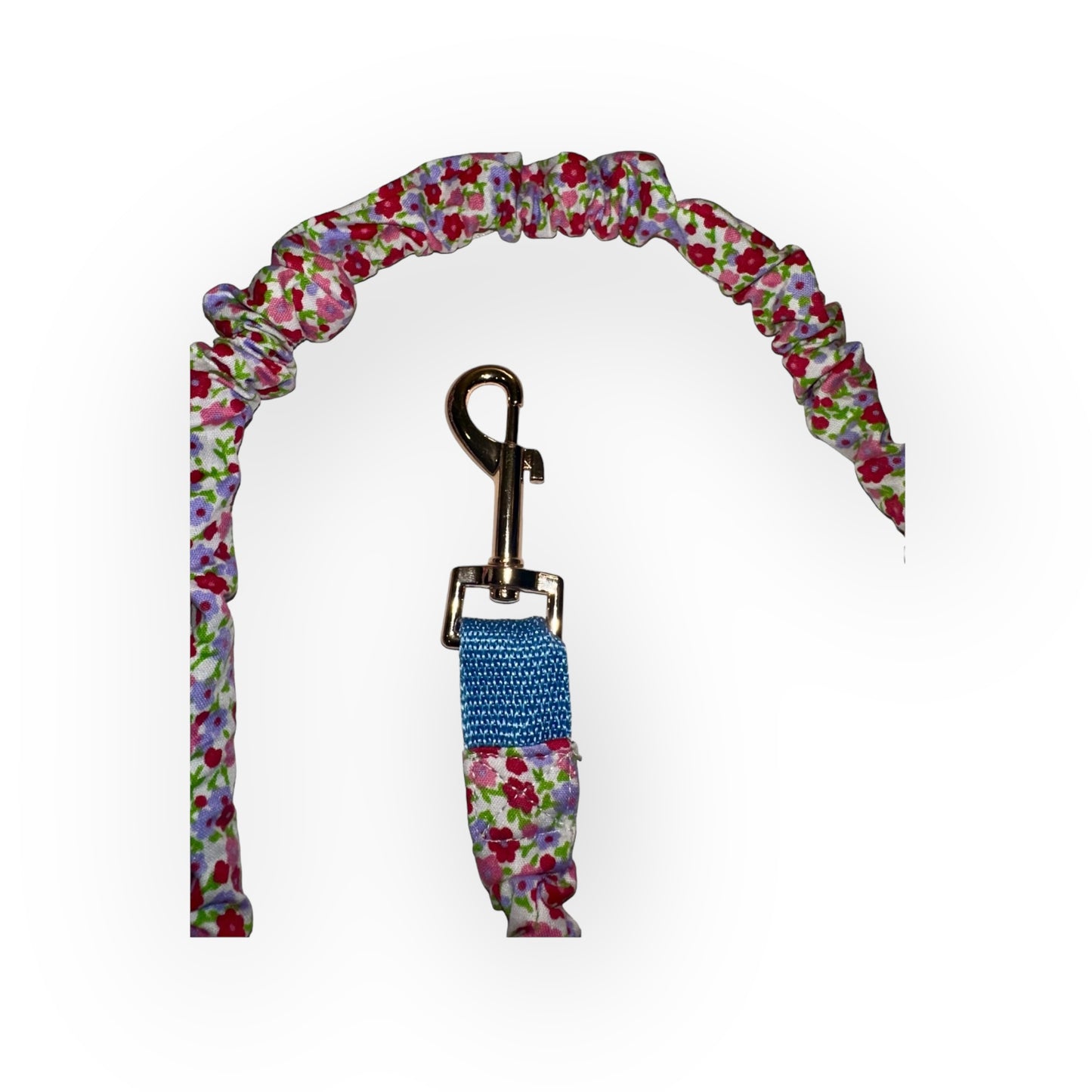 Floral Print Tangle Free Dog Collar & Leash Set